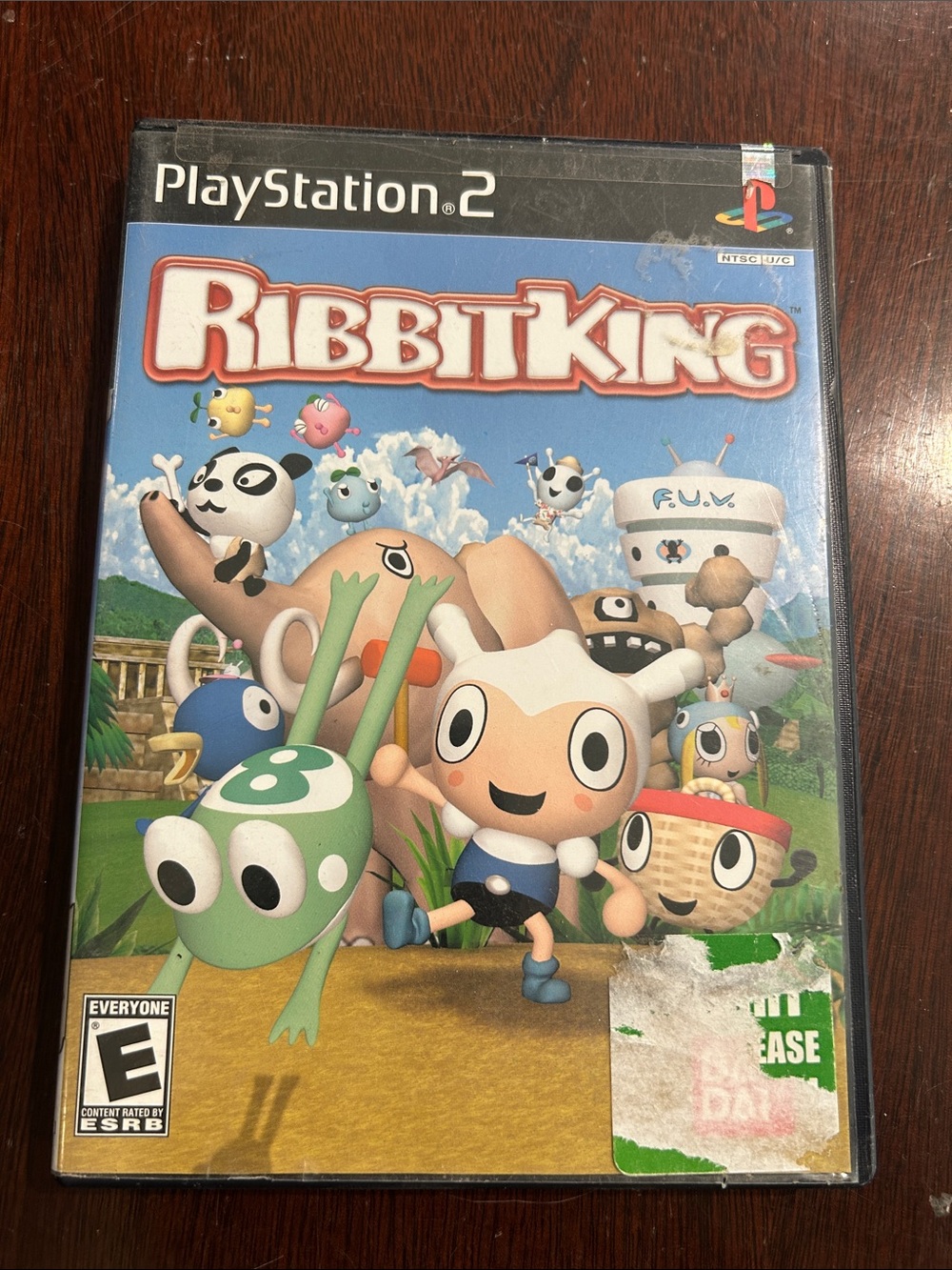 PS2 Ribbit King bonus disc